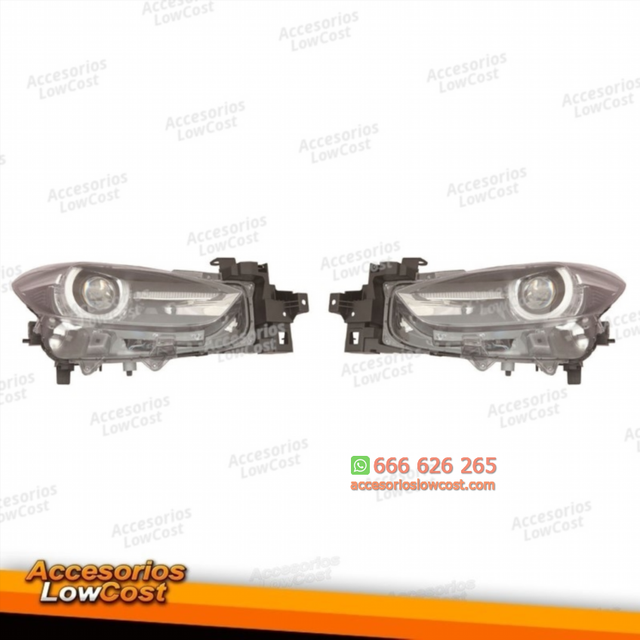 FAROS DELANTEROS LED MAZDA 3 (17- )