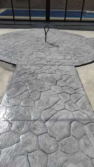 Suelos de hormigón impreso