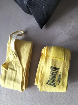 Guantes Brooklyn Fitboxing Negros y Amarillos M