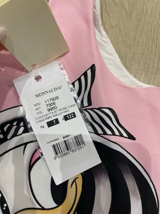 Monnalisa Abito Paperina 7 Anni