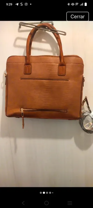 Bolso para Portátil Marrón