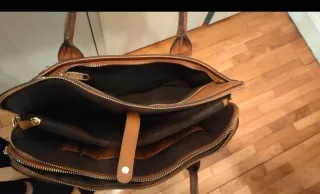 Bolso para Portátil Marrón