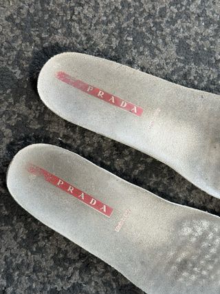 Zapatillas Prada Americas Cup originales Azul/Gris