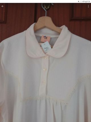 Camisón mujer manga larga Sonia talla 54