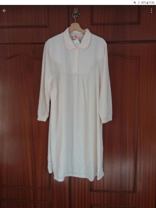 Camisón mujer manga larga Sonia talla 54