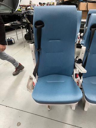 Asientos Camper/Autocaravana 2 Giratorios + 2 Fijo