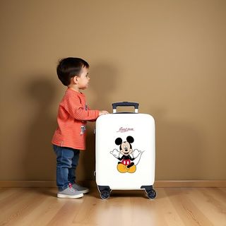Maleta Infantil Disney Mickey Mouse Azul/Blanco