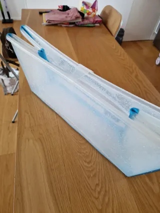 Bañera plegable bebé con soporte