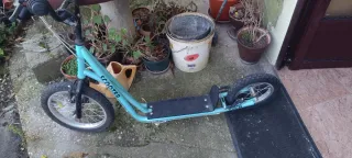 Patín scooter azul para adulto