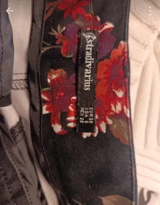 Pantalón corto estampado floral