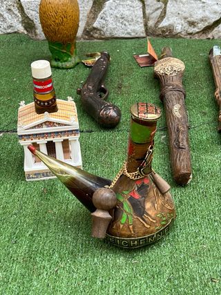 Bottiglie da collezione in vetro