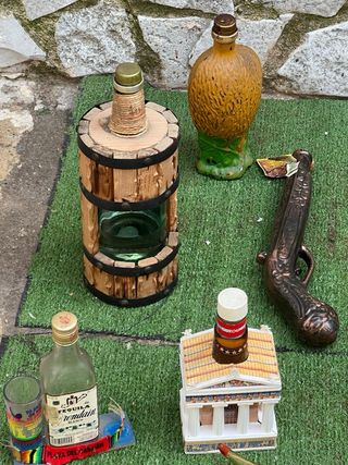 Bottiglie da collezione in vetro