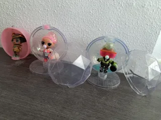 Casa LOL Invierno con 8 muñecos