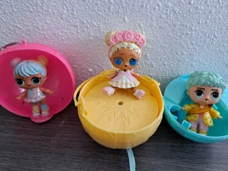 Casa LOL Invierno con 8 muñecos