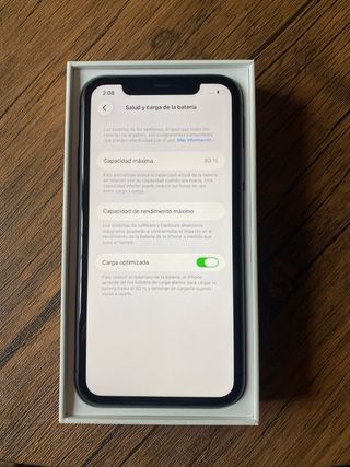 iPhone 11 64GB Negro IMPECABLE + Caja