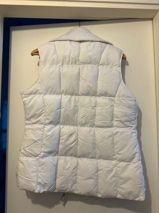 Chaleco acolchado blanco mujer Beyond