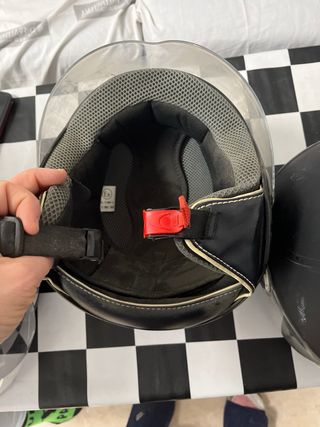 Casco Helix con visera