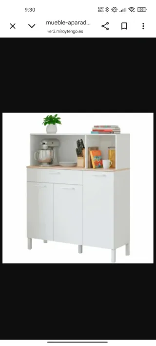 Aparador Cocina Blanco