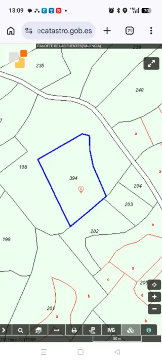 Terreno Olivos y Almendros en Caudete Fuentes