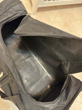 Borsone da viaggio nero