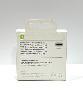 CABLE IPHONE USB C A LIGHTNING 1M