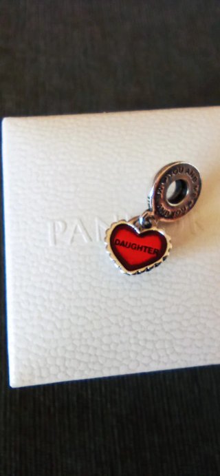 Charm Pandora Cuore Rosso Daughter