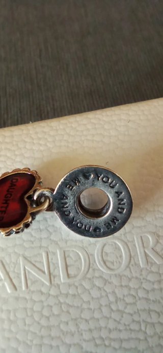 Charm Pandora Cuore Rosso Daughter