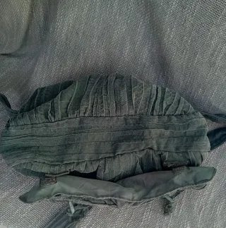 Bolso de hombro verde salvia