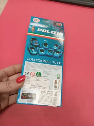 Set 3 Macchinine Polizia Scala 1:64