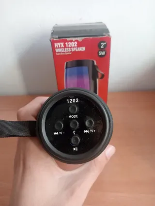 Altavoz Bluetooth HYX 1202 Multicolor