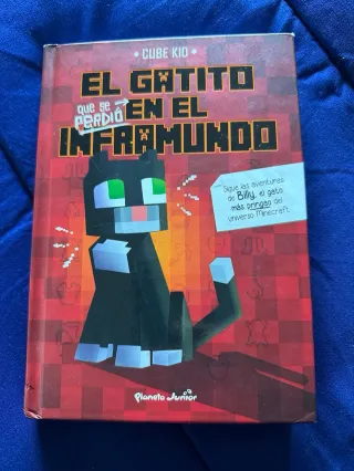4 Libros: Diario Aldeano + Gatito Inframundo