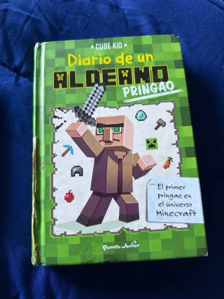 4 Libros: Diario Aldeano + Gatito Inframundo
