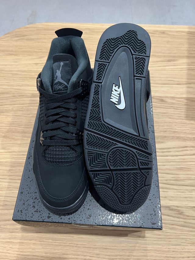 Jordan 4 Retro Black Cat Talla 44.5