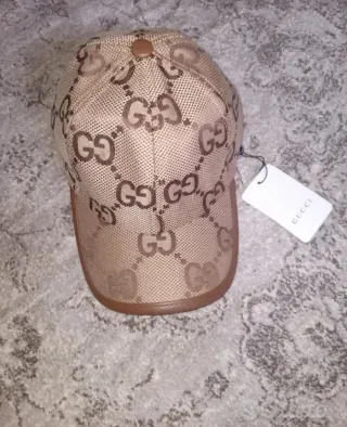 Cappello Gucci Beige/Marrone