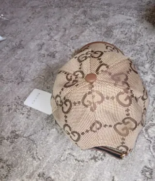 Cappello Gucci Beige/Marrone