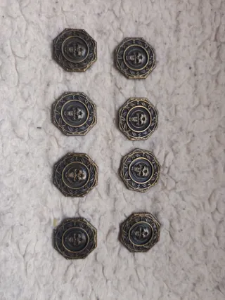 8 Monedas Tainted Grail metálicas