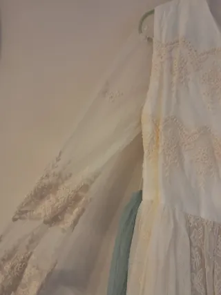 Vestido Manuela Montero Comunión Blanco