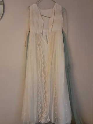 Vestido Manuela Montero Comunión Blanco