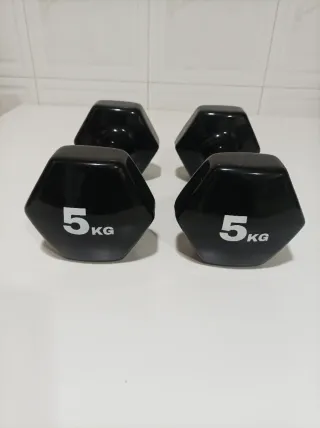 Mancuernas 5 kg (2 unidades)