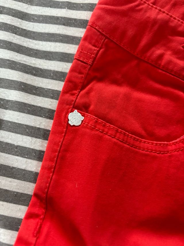 Pantalón niña Kenzo rojo