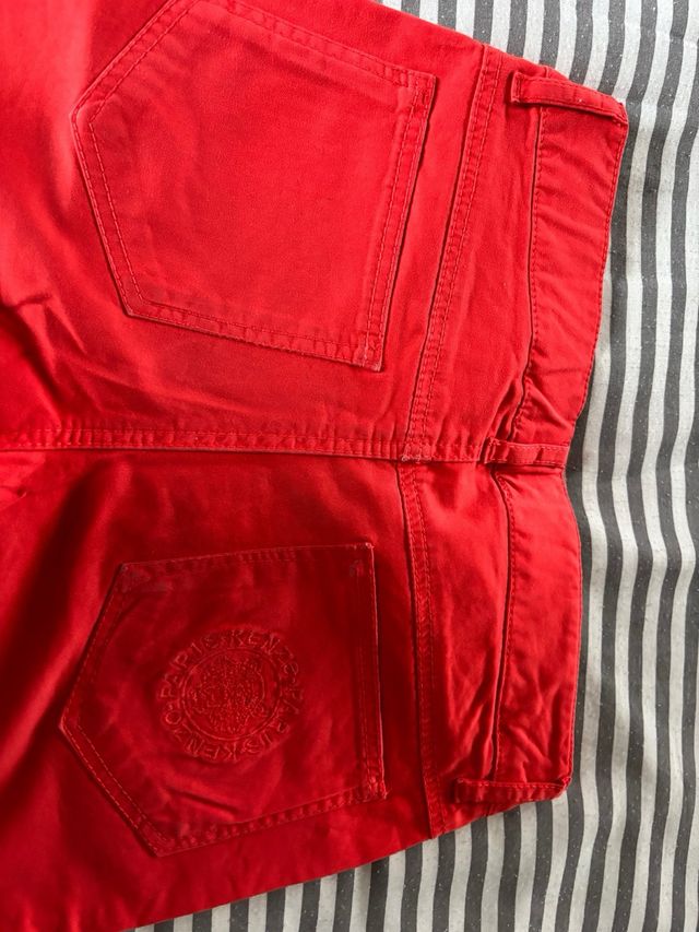 Pantalón niña Kenzo rojo