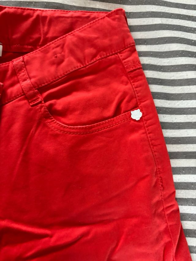 Pantalón niña Kenzo rojo