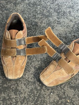Zapatillas Prada Sport ante velcro vintage