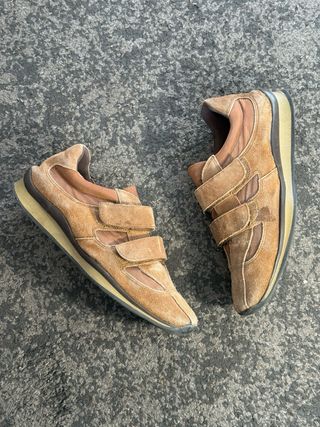 Zapatillas Prada Sport ante velcro vintage