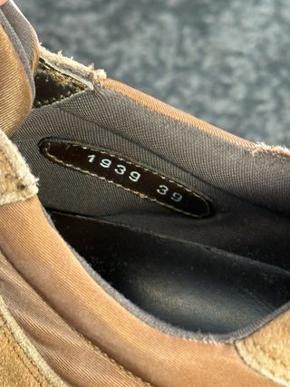 Zapatillas Prada Sport ante velcro vintage