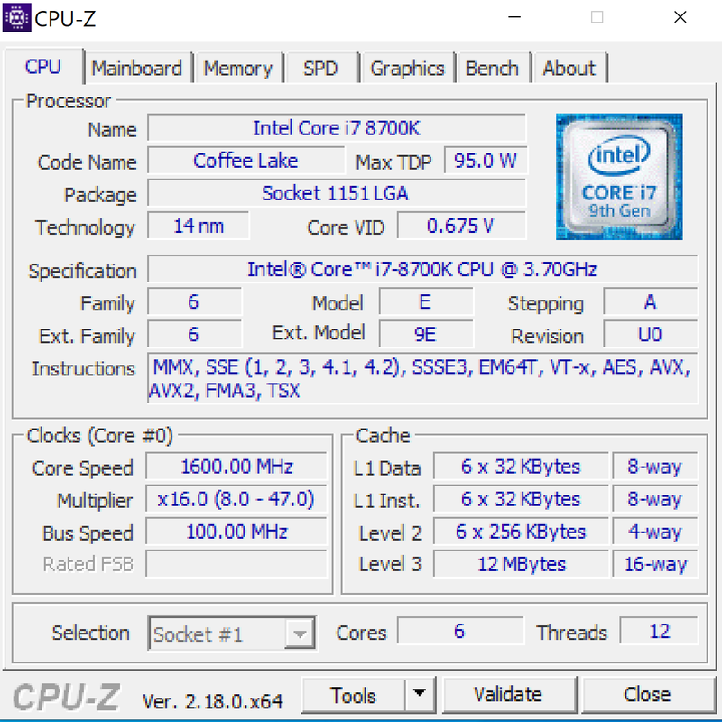 PC de escritorio i7-8700K RX580 16GB RAM SSD Negro afbeelding 10