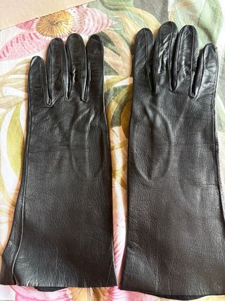 Guanti vintage pelle anni '50
