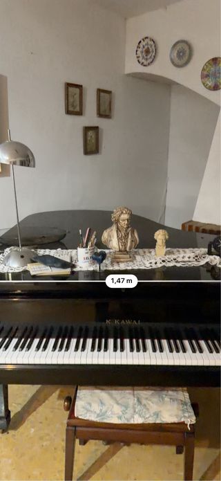 Piano K. Kawai KG 2C japonés, buen estado estetico