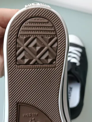 Converse All Star Pelle Nera Tg 36