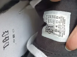 Converse All Star Pelle Nera Tg 36